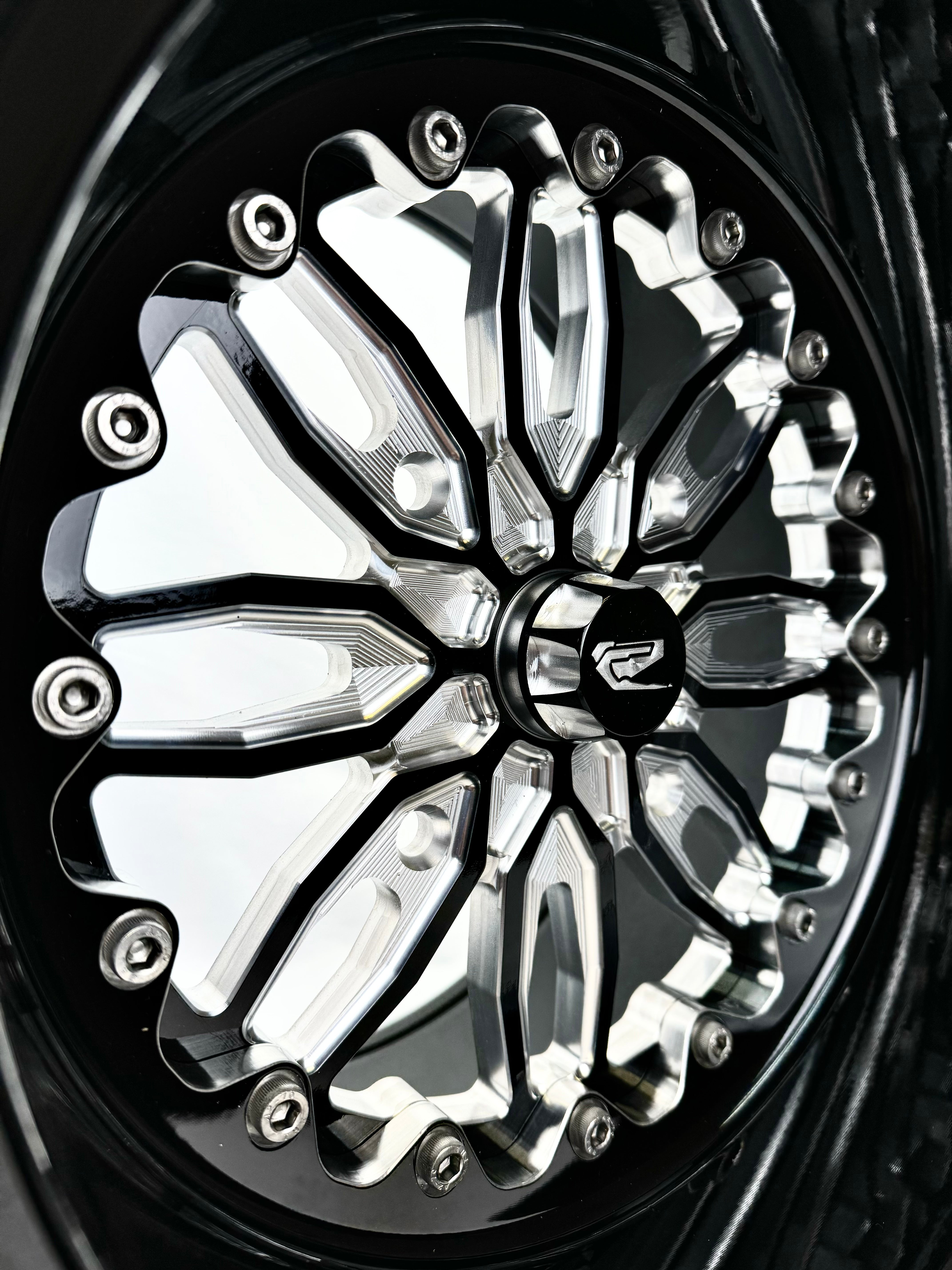Photo of Icon - FF Forged Gloss Black Can-Am X3 4X136 by Packard Performance Dealer - Premium Wheels for UTVs / Side by Sides