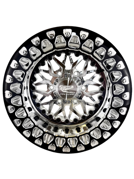 Packard Performance Impact - FF Forged Polished Beadlock - Silver Maverick R 6x139.7