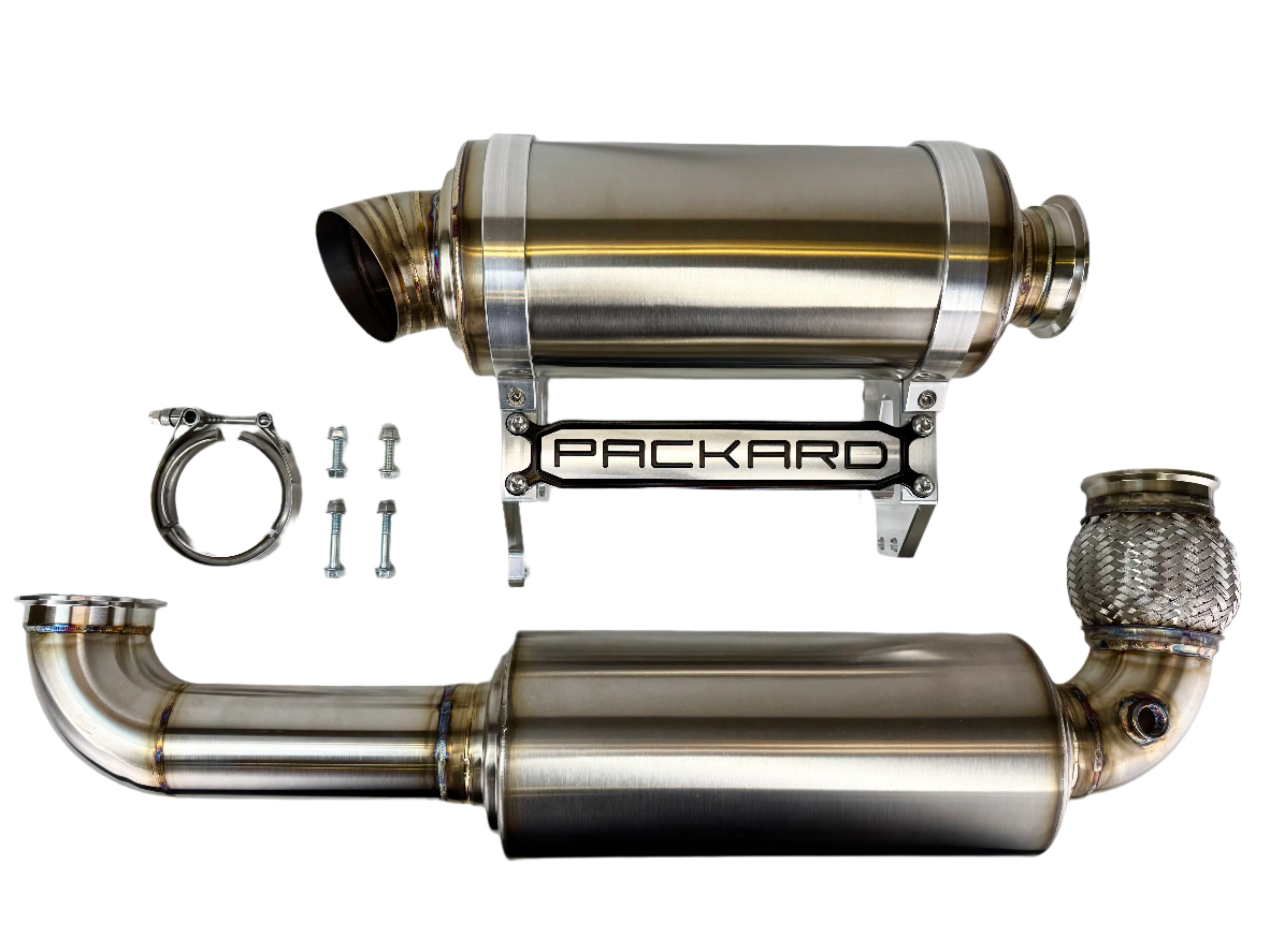 Photo of Packard Performance 3" Turbo Back Exhaust (Dual Muffler) for Can-Am X3 by Packard Performance - Premium for UTVs / Side by Sides