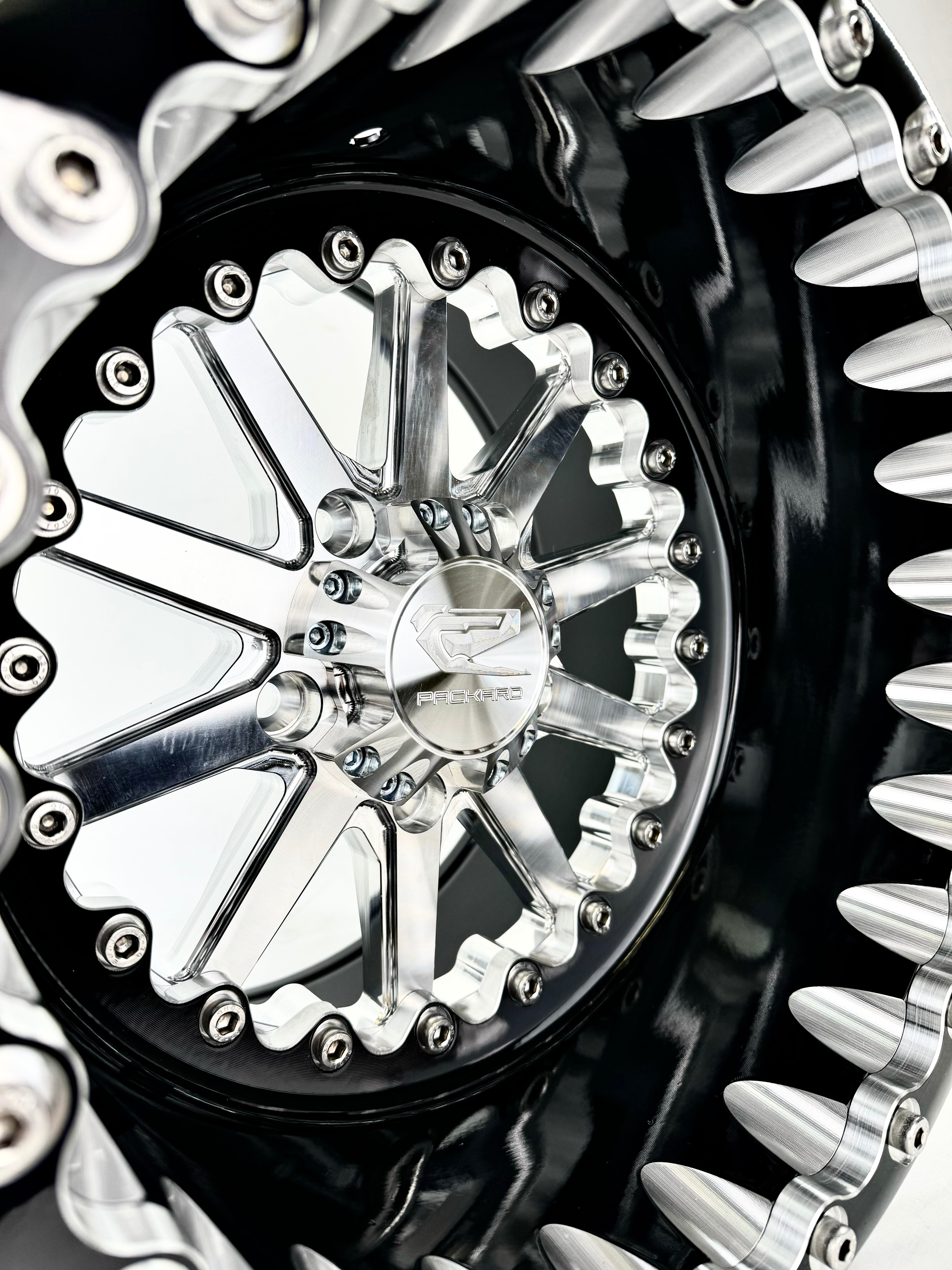 Photo of Element - FF Forged Beadlock - Silver RZR Pro R 5x4.5 by Ultra-light by Packard Performance - Premium for UTVs / Side by Sides