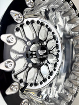 Packard Wishbone Polished Forged Beadlock Wheel - Gloss Black - 4x110 - Packard Performance 3