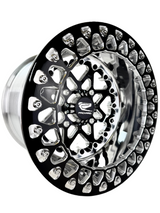 Packard Performance V2 Super Star - FF Forged Polished Beadlock - Gloss Black 4x110