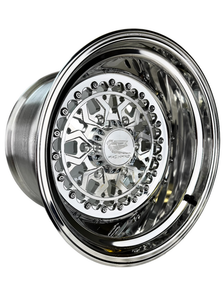 Apollo FF Forged Polished Silver Wheels for Maverick R 6x139.7