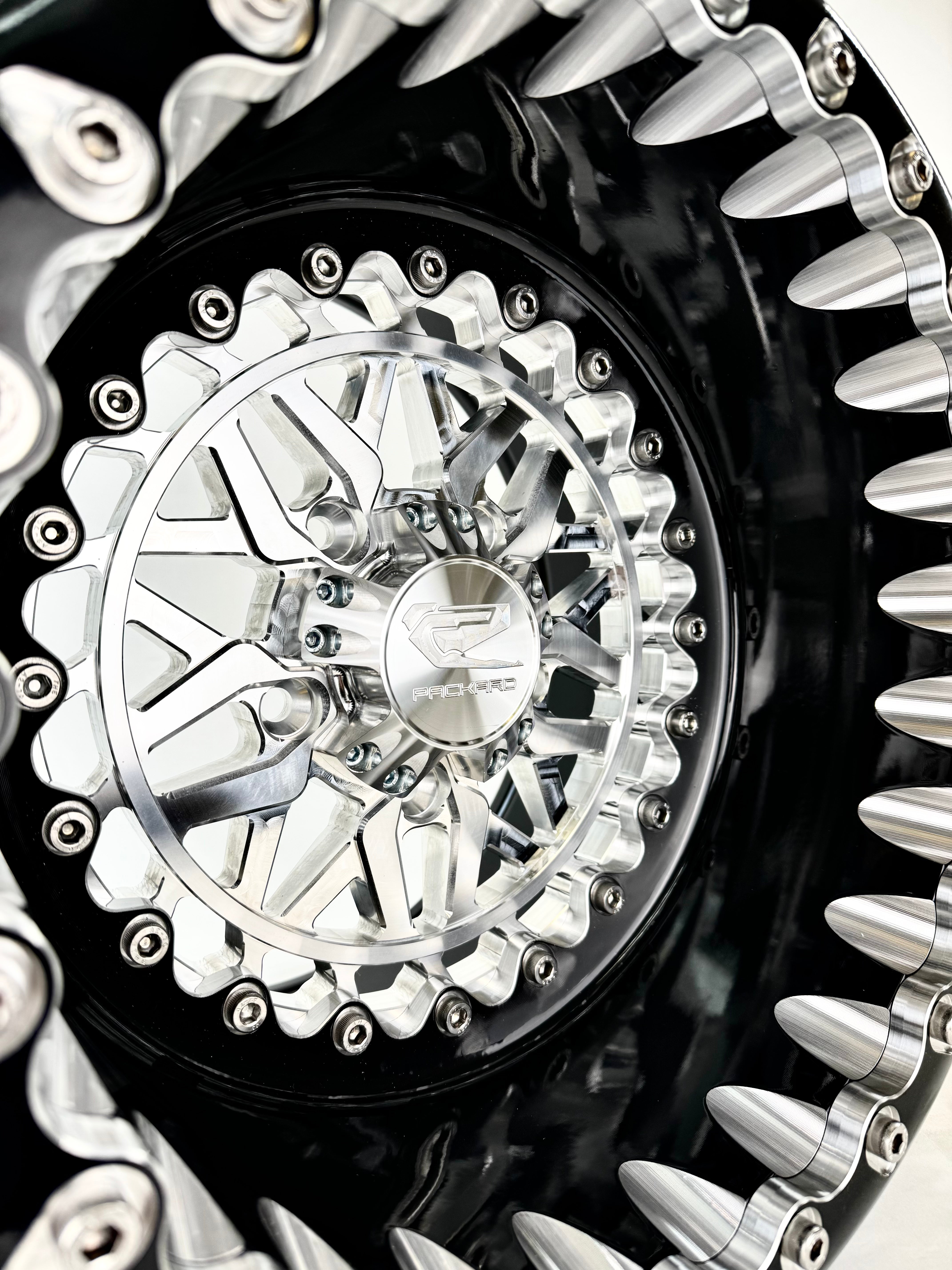 Photo of Apollo - FF Forged Beadlock - Silver RZR Pro R 5x4.5 by Ultra-light by Packard Performance - Premium for UTVs / Side by Sides