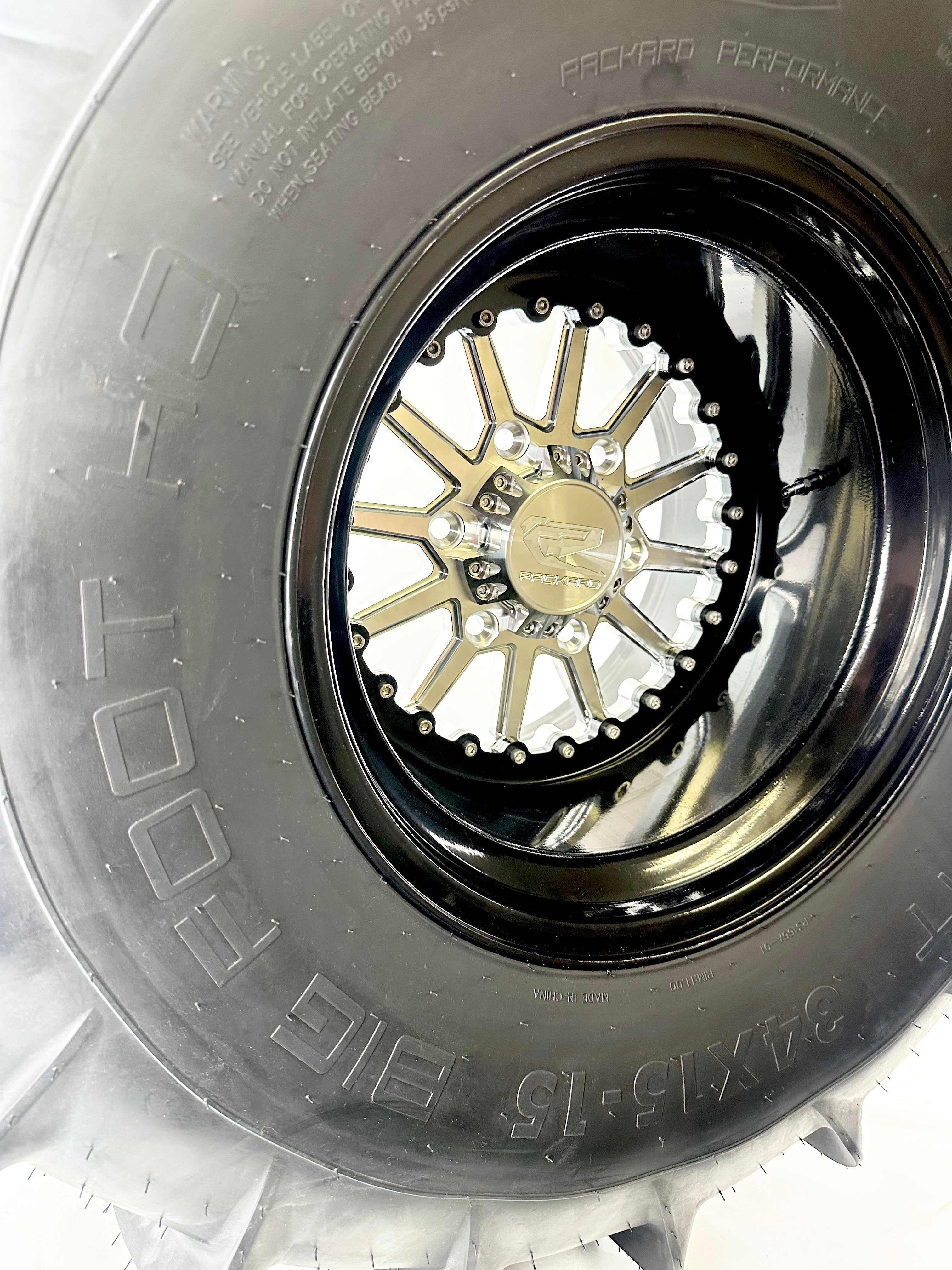 Packard Performance Big Foot HO Paddle Tires Comp Cut By Treadcuts