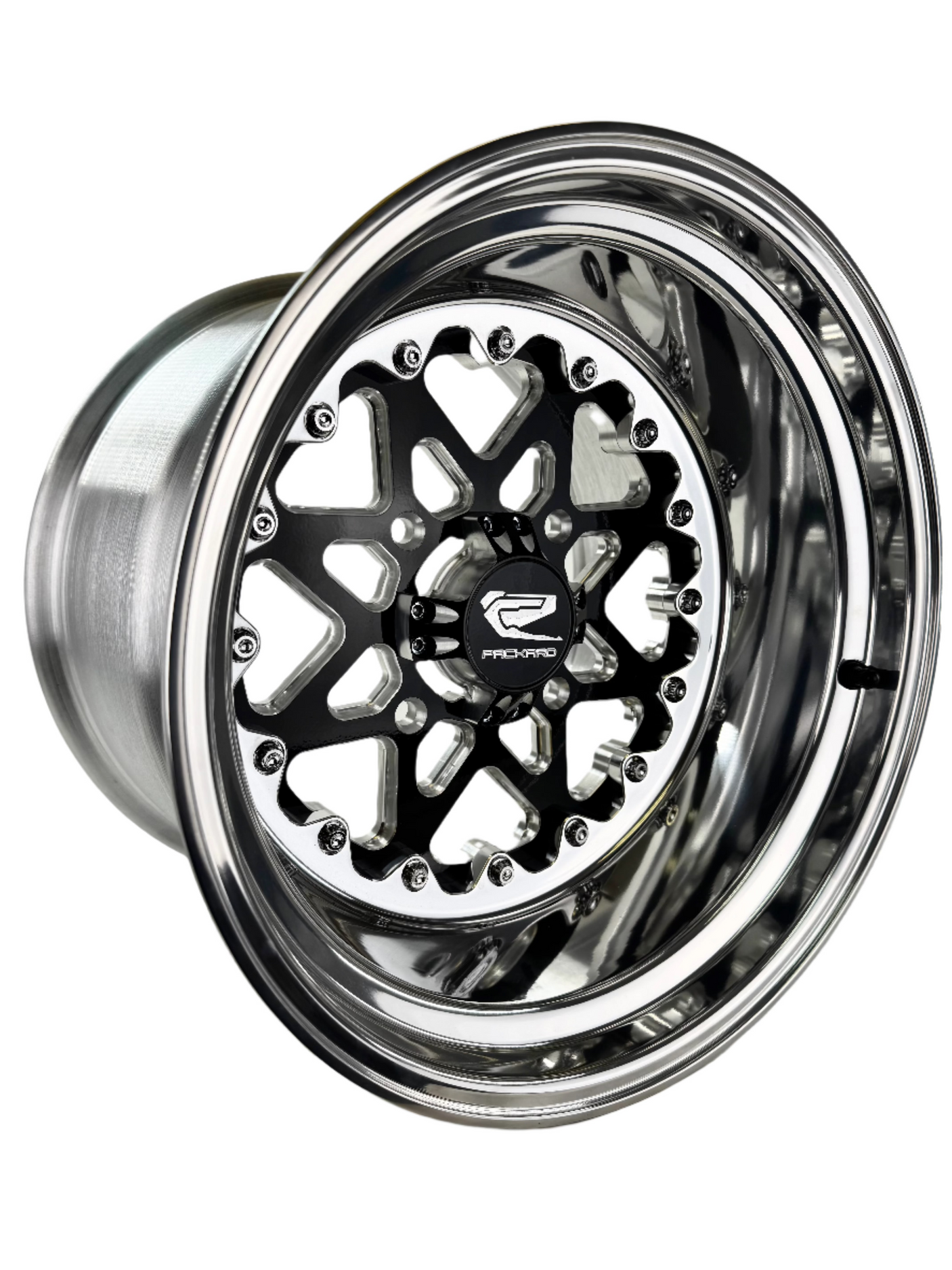 V2 FF Forged Polished Wheels - Gloss Black