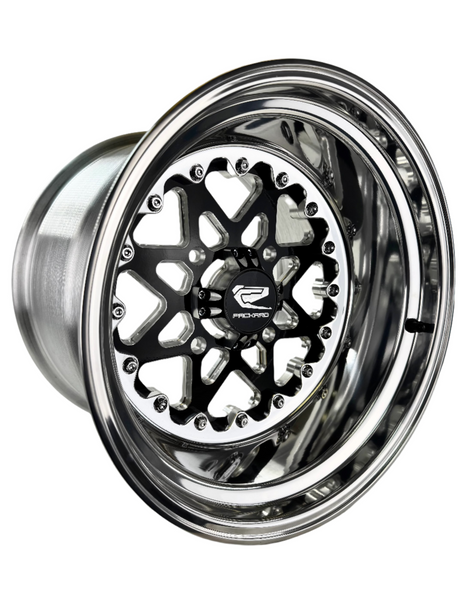 V2 FF Forged Polished Wheels - Gloss Black