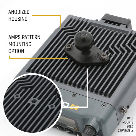Photo of Rugged Rambler G4 GMRS Mobile Radio by Rugged Radios - Premium for UTVs / Side by Sides