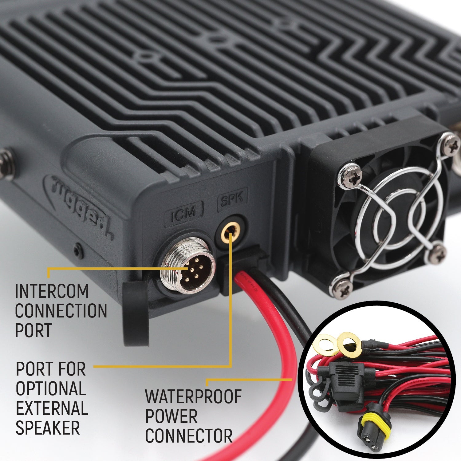 Photo of Radio Kit - Rambler G4 GMRS Mobile Radio with Antenna by Rugged Radios - Premium for UTVs / Side by Sides