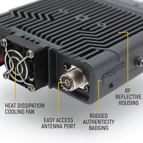 Photo of Rugged Rambler G4 GMRS Mobile Radio by Rugged Radios - Premium for UTVs / Side by Sides