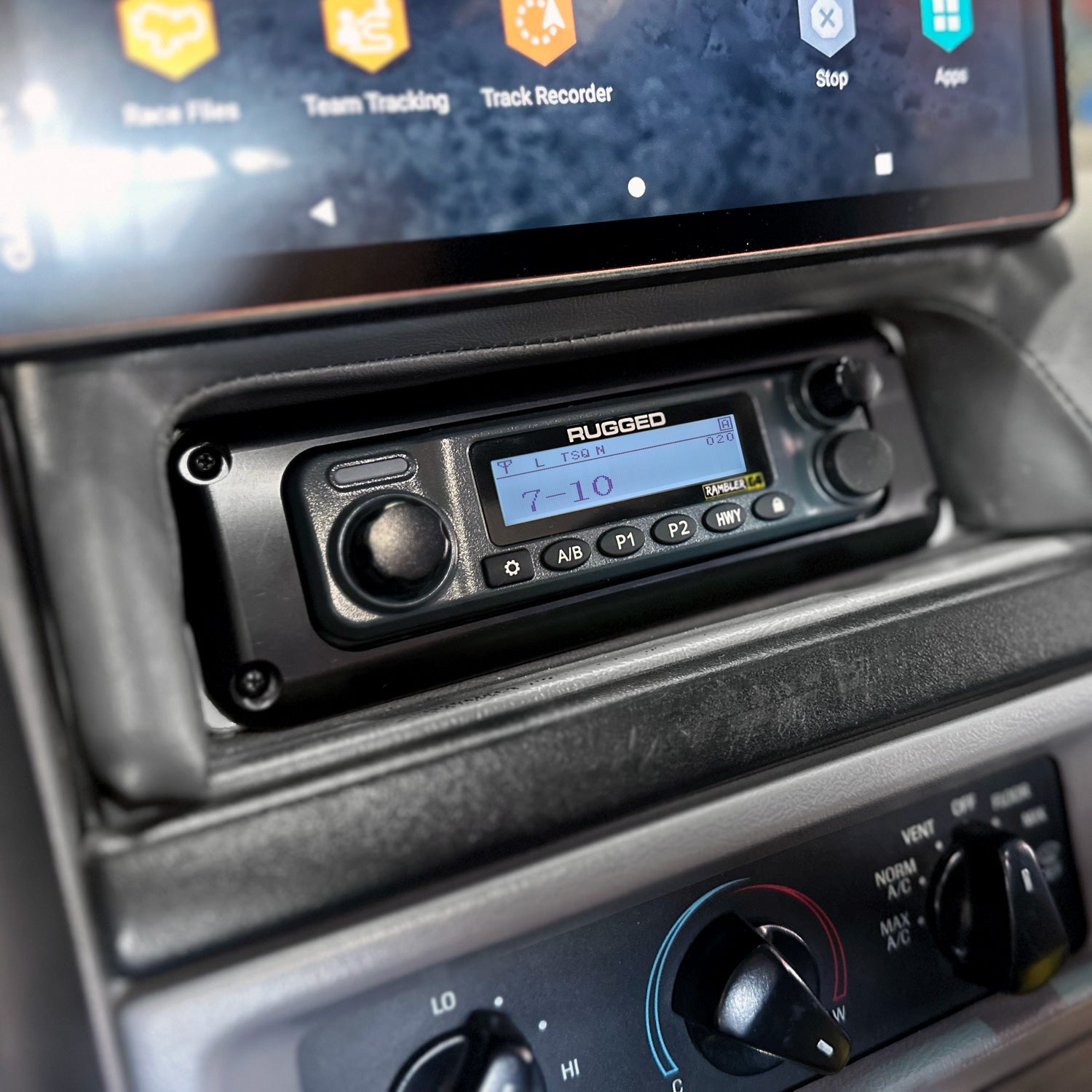 Photo of Radio Kit - Rambler G4 GMRS Mobile Radio with Antenna by Rugged Radios - Premium for UTVs / Side by Sides