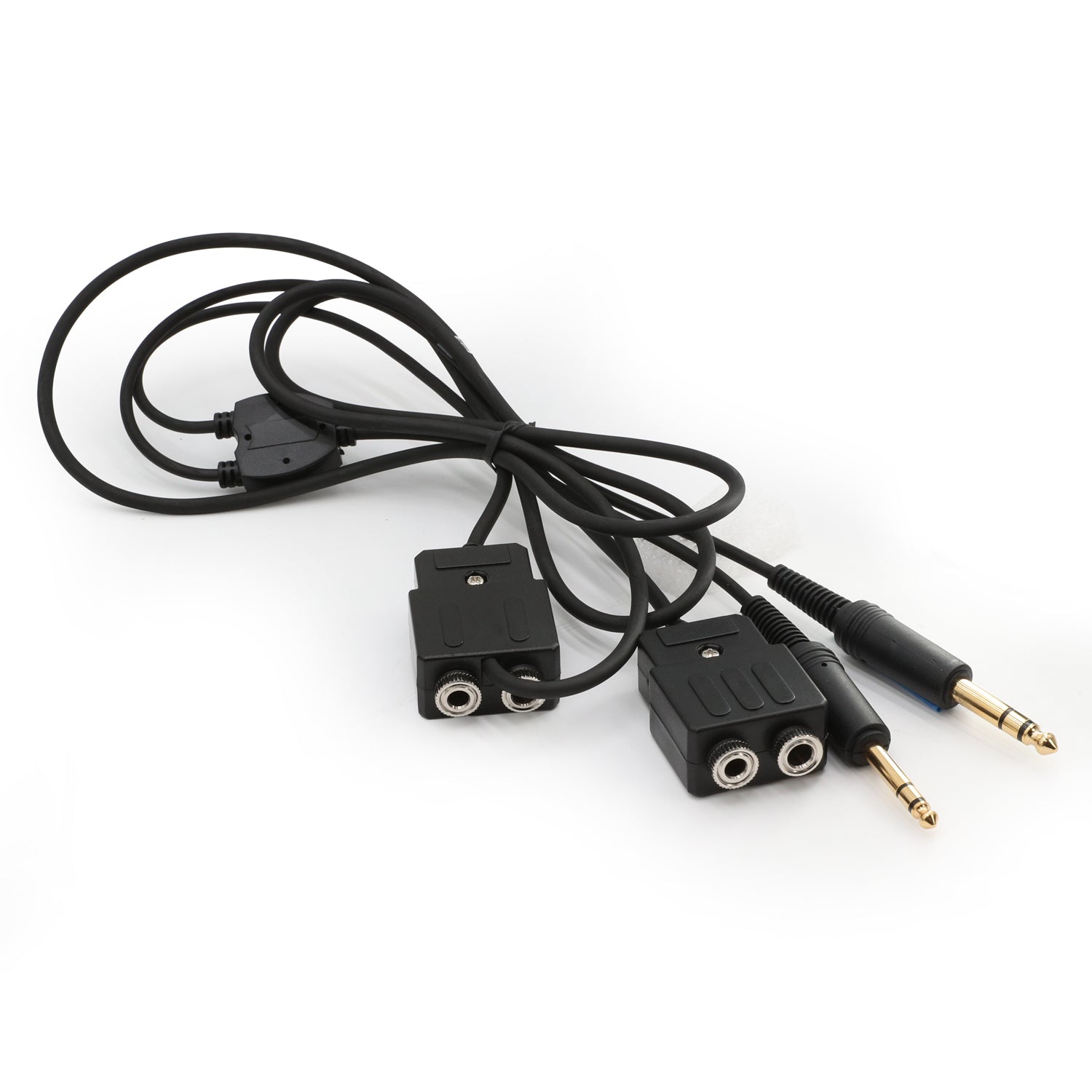 Photo of General Aviation Pilot Headset Extension Splitter Cable by Rugged Radios - Premium for UTVs / Side by Sides
