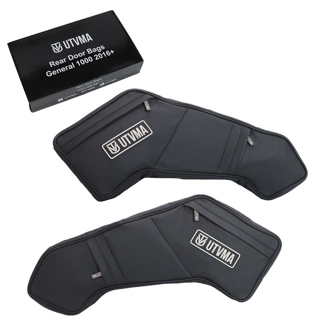 Photo of Polaris General Rear Door Bags (2016-2025) by UTV Mountain Accessories - Premium Door Bags for UTVs / Side by Sides