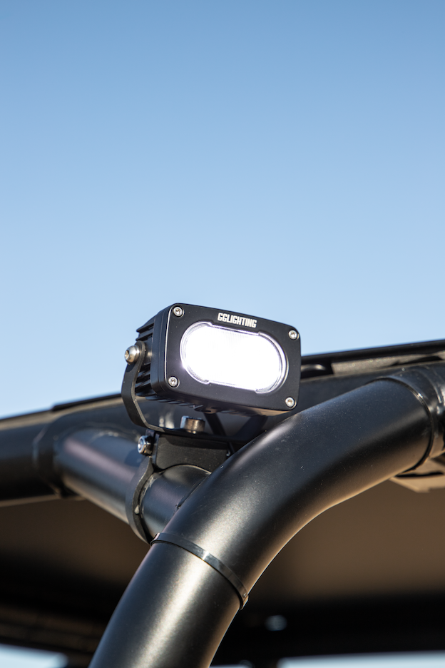 Photo of GP10 Offroad LED Pod Bundle White With Free Wiring Harness by GGLighting - Premium for UTVs / Side by Sides