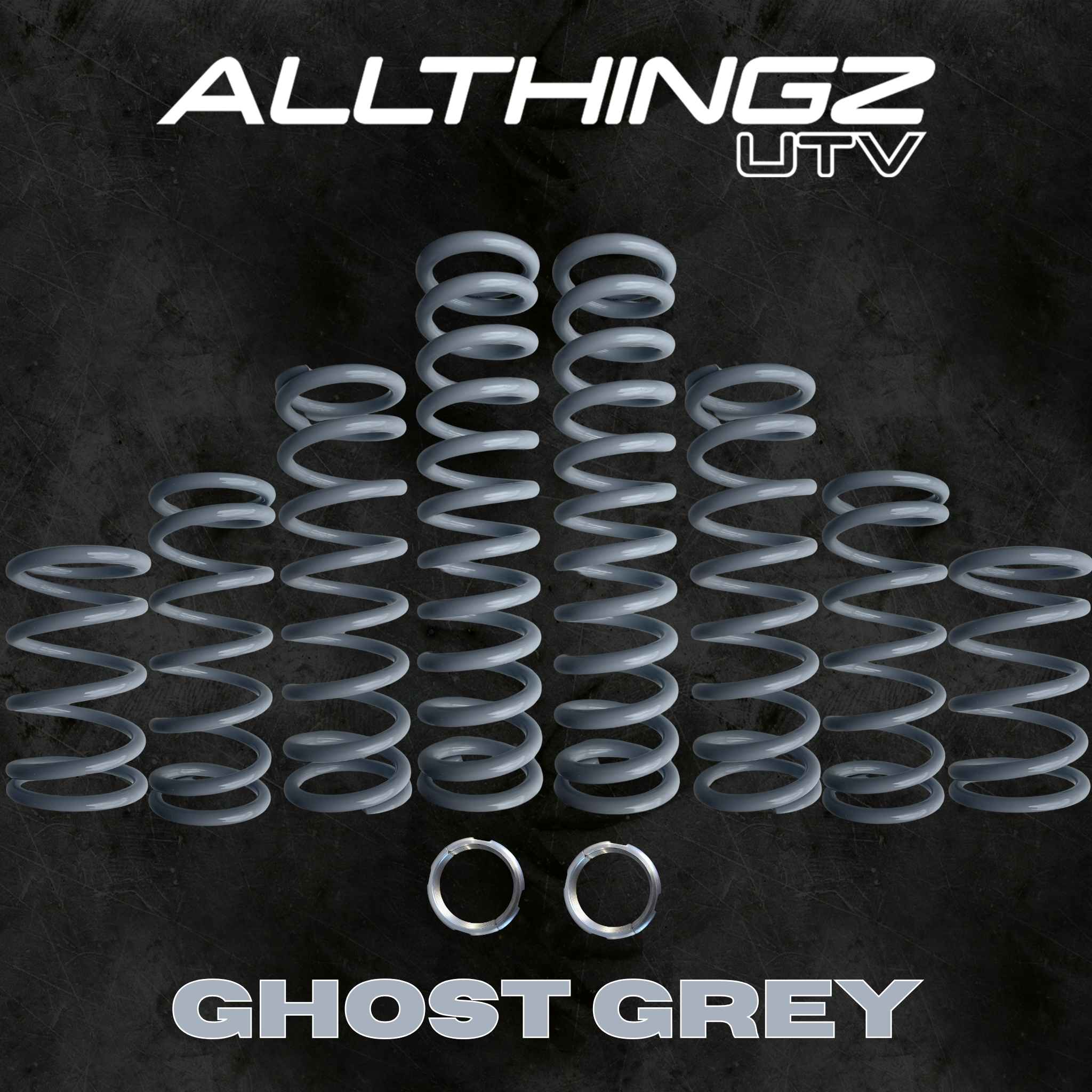 Polaris RZR XP Turbo 4 Seater Long Travel Spring Kit - Heavier-Rated Springs for LT Builds