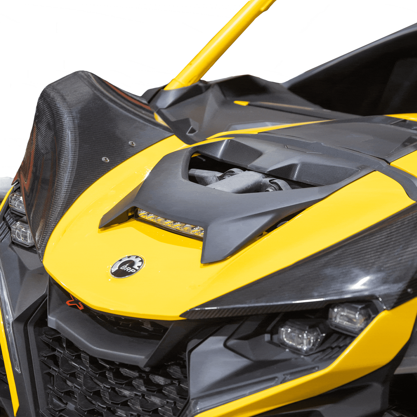 Can-Am Maverick R Carbon Fiber Full Coverage Hood – product detail 2