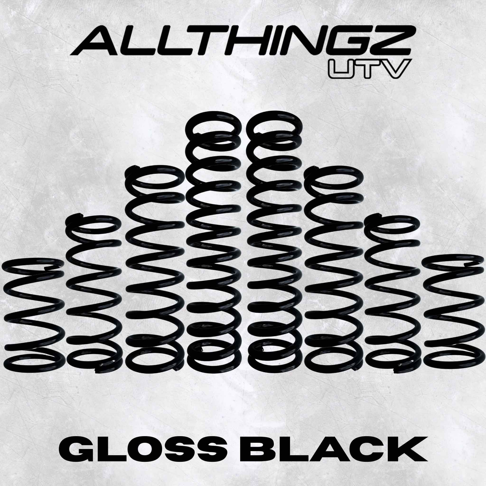 AllThingz UTV Can-Am Maverick X3 XRC 2 Seater Dual Rate Spring Kit - 2-3" Lift + 80% Better Ride (All Models)