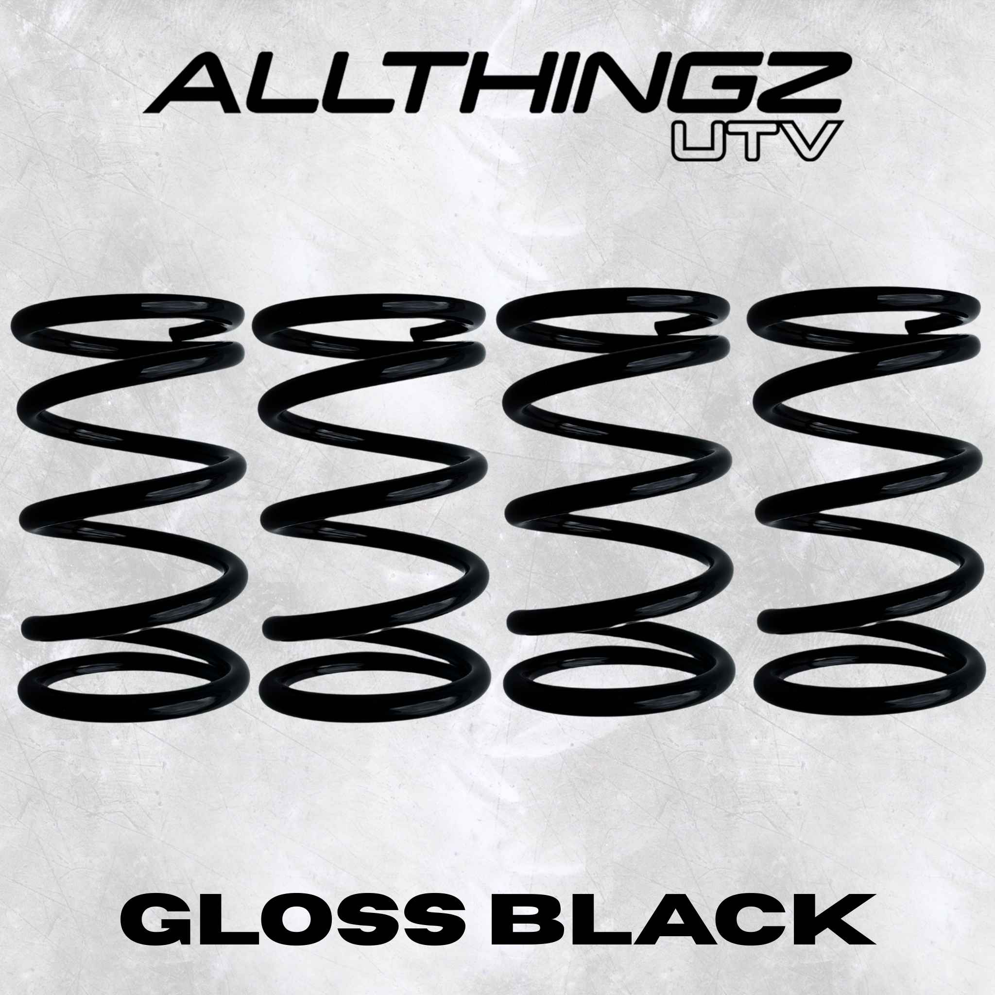 AllThingz UTV Can-Am Maverick X3 XMR 2 Seater Tender Spring Kit - 2-3" Lift + 80% Better Ride