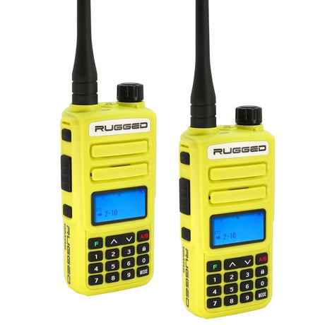Photo of 2 Pack - Rugged GMR2 PLUS - GMRS and FRS Two Way Handheld Radios by Rugged Radios - Premium for UTVs / Side by Sides