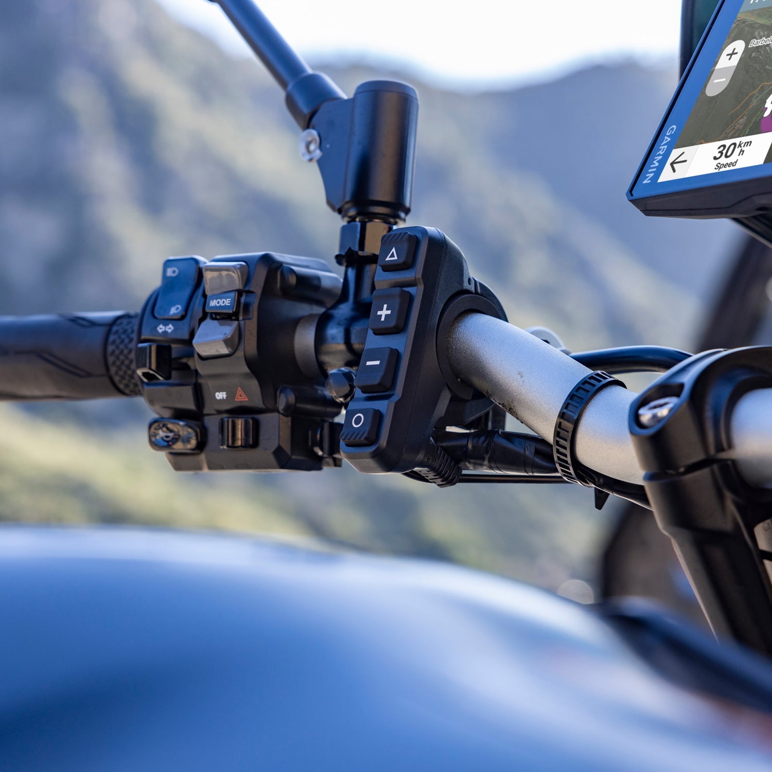 Photo of Garmin Tread Handlebar Controller by Rugged Radios - Premium for UTVs / Side by Sides