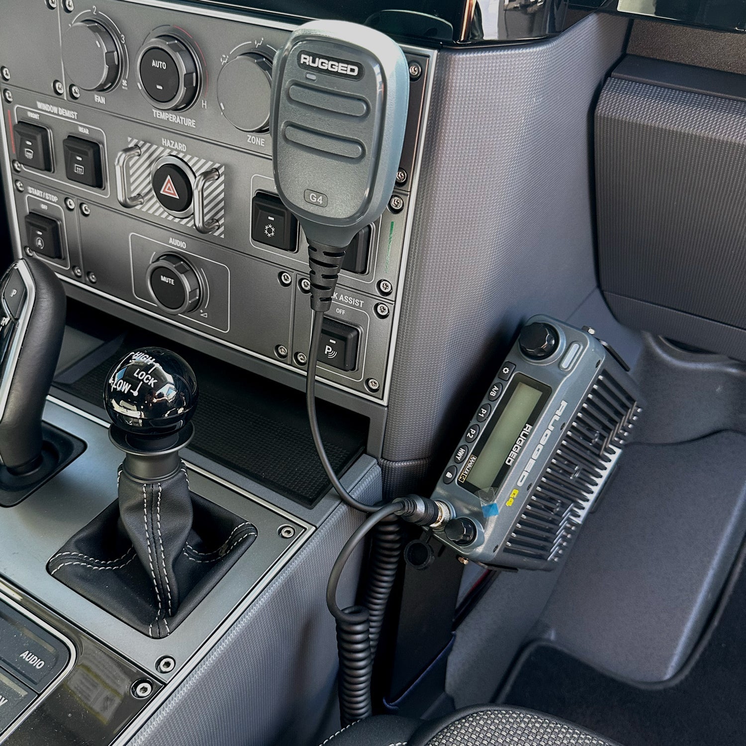 Photo of INEOS Grenadier Two-Way GMRS Mobile Radio Kit by Rugged Radios - Premium for UTVs / Side by Sides