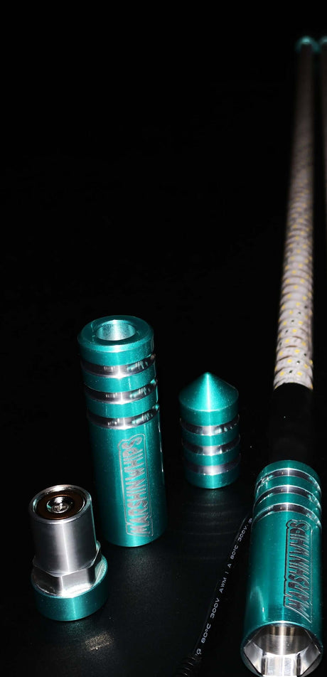 Photo of GAME CHANGER - TEAL (SINGLE) by Marshin Whips - Premium for UTVs / Side by Sides