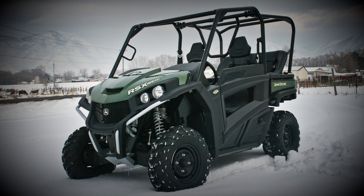 Photo of John Deere Gator RSX 850I Backseat and Roll Cage Kit (2012-2022) by UTV Mountain Accessories - Premium Roll Cages for UTVs / Side by Sides