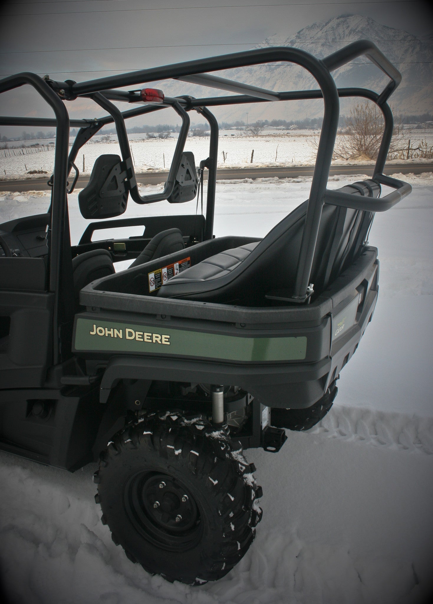 Photo of John Deere Gator RSX 850I Backseat and Roll Cage Kit (2012-2022) by UTV Mountain Accessories - Premium Backseat and Roll Cage for UTVs / Side by Sides