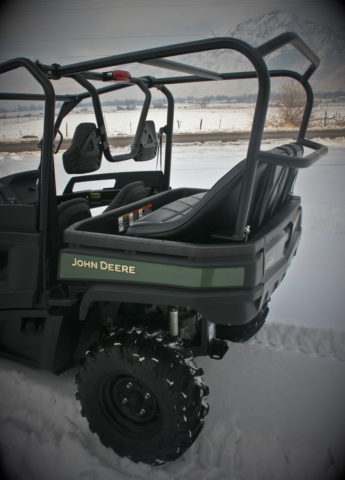 Photo of John Deere Gator RSX 850I Backseat and Roll Cage Kit (2012-2022) by UTV Mountain Accessories - Premium Roll Cages for UTVs / Side by Sides