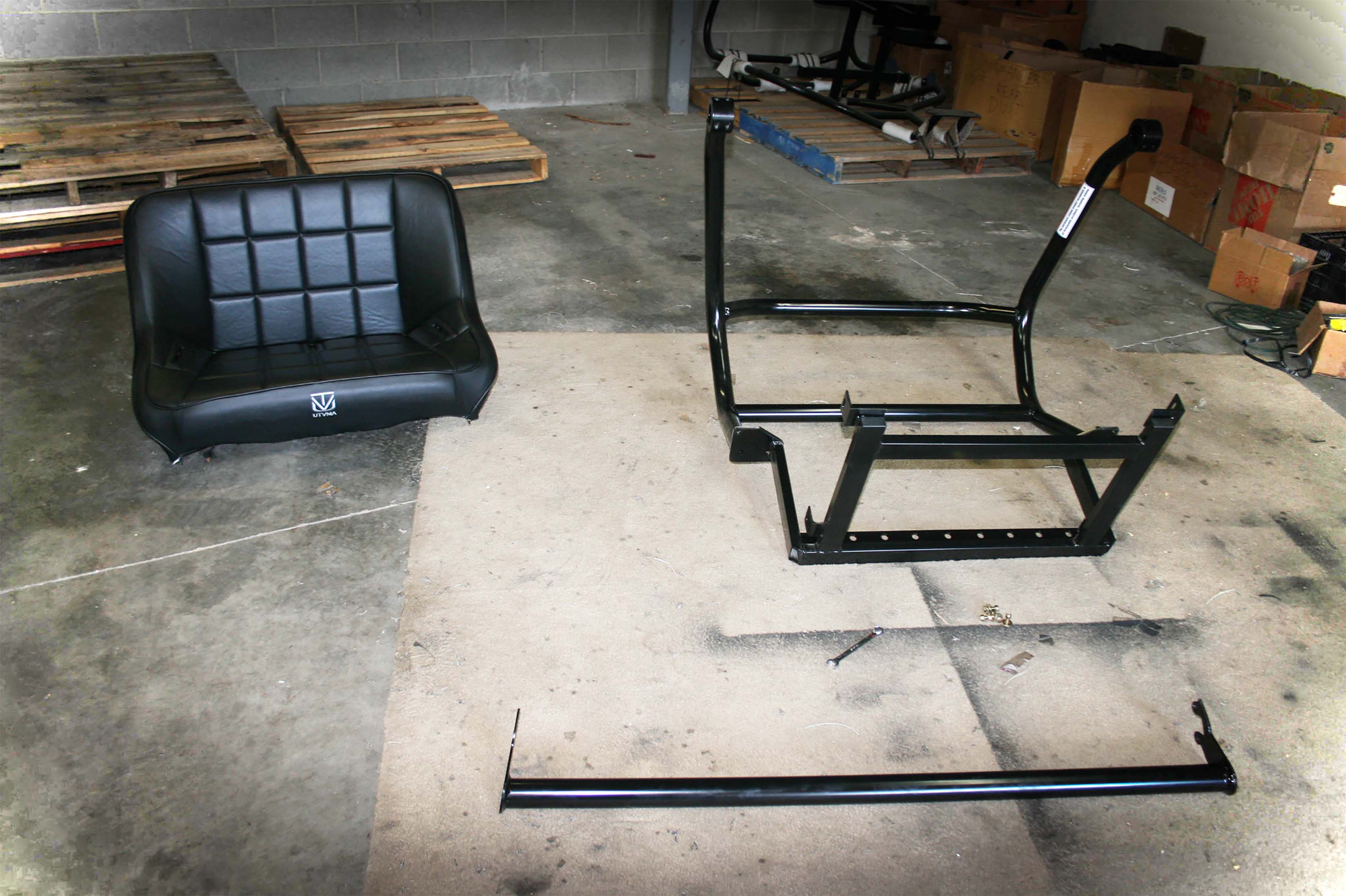 Photo of General Back Seat and Roll Cage Kit (2016-2024) by UTV Mountain Accessories - Premium Roll Cages for UTVs / Side by Sides