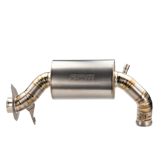Photo of RPM SXS RPM Gen 5 Ski-Doo 850 NA TITANIUM Snowmobile Sport Muffler 2023-25 Etec Rev by RPM SXS - Premium for UTVs / Side by Sides