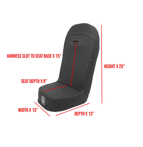 Photo of Yamaha Wolverine RMAX 2 1000 Bump Seat (2021-2024) by UTV Mountain Accessories - Premium Bump Seat for UTVs / Side by Sides