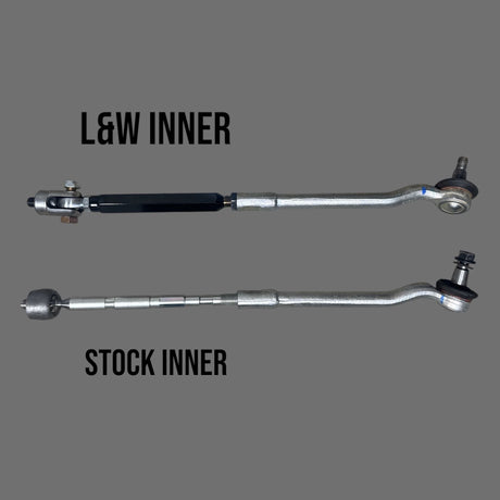 Photo of Pro R/Turbo R/Pro S- Inner Tie Rod Replacement Set by L&W Fab - Premium Tie Rod for UTVs / Side by Sides