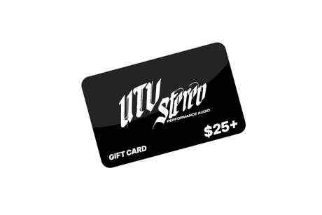 UTV Stereo Gift Card