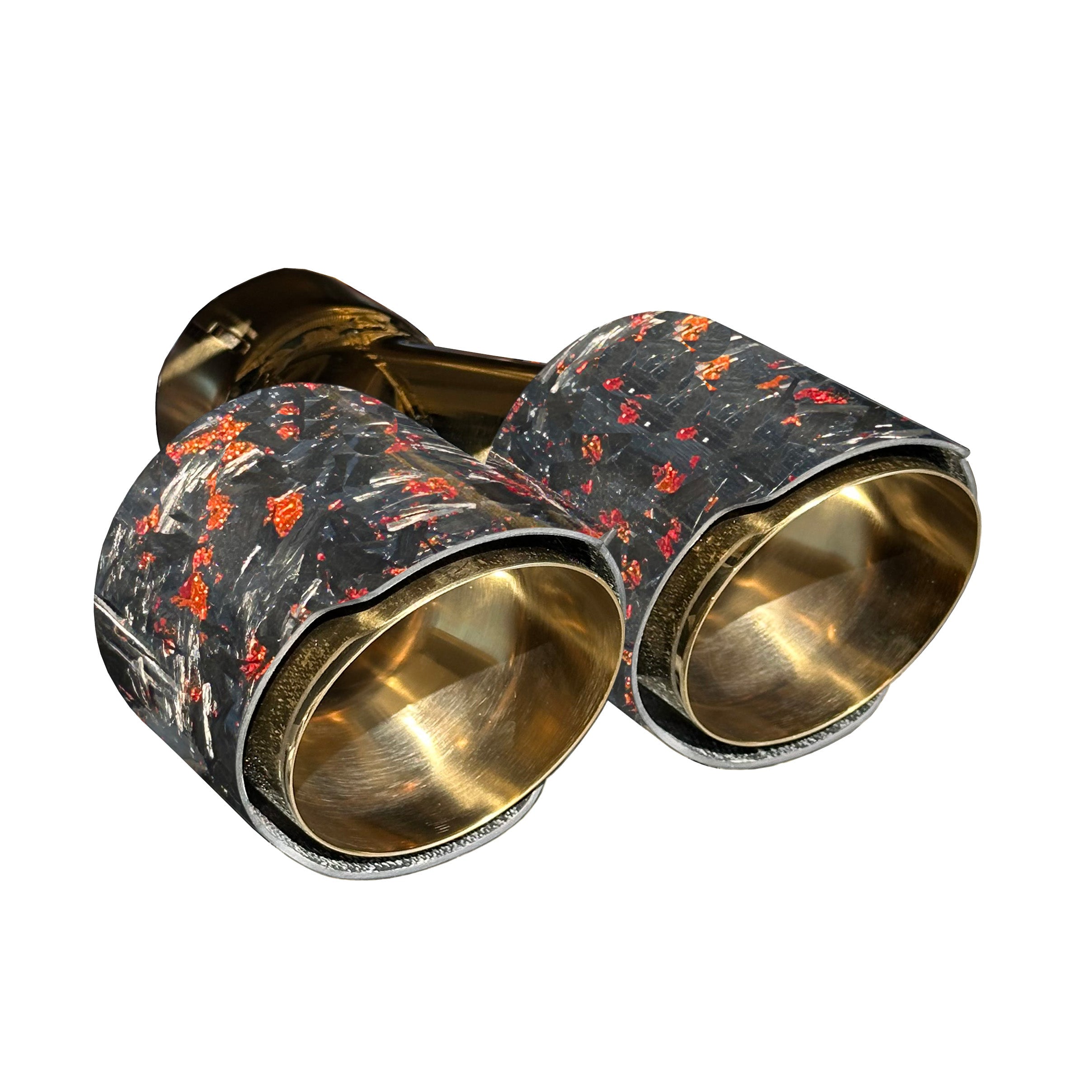 Photo of RPM SXS RPM Maverick R Carbon / Colored Dual Exhaust Tips by RPM SXS - Premium for UTVs / Side by Sides