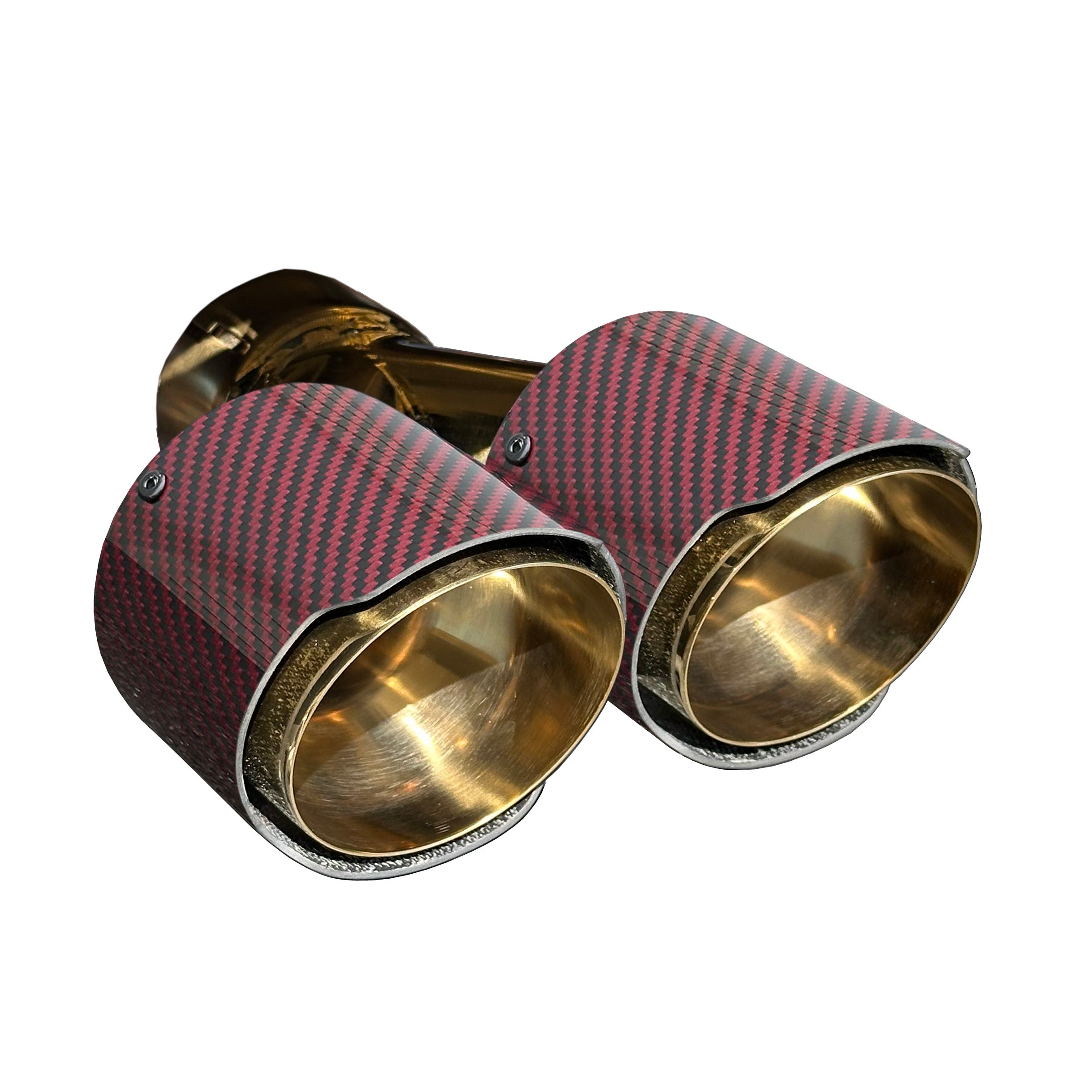 Photo of RPM Speed UTV Carbon / Colored Dual Exhaust Tips by RPM SXS - Premium for UTVs / Side by Sides