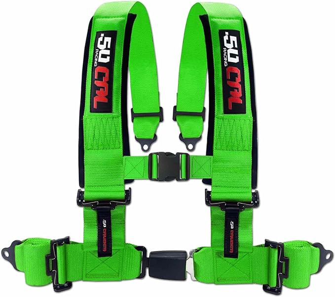Photo of 4-Point Seat Belt Harness – Automotive buckle by 50 Caliber Racing - Premium Harnesses for UTVs / Side by Sides