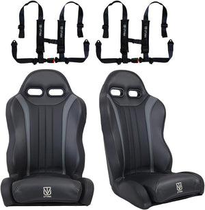 "Weekender" Series Pair of Front Suspension Bucket Seats Honda Talon 4 Only (2019-2024)