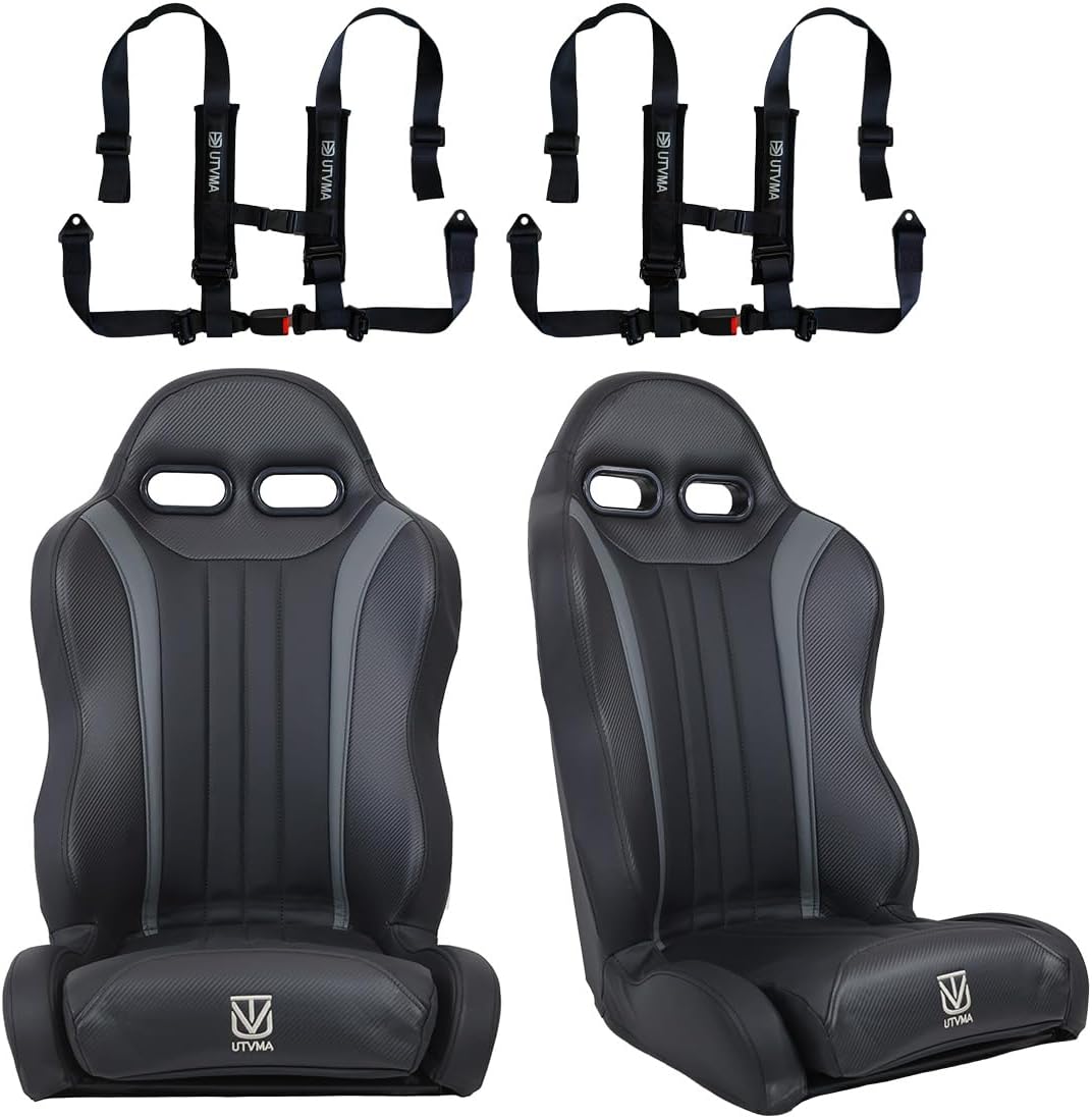 Photo of "Weekender" Series Pair of Front Suspension Bucket Seats Commander MAX (2021-2025) by UTV Mountain Accessories - Premium Seats & Seat Accessories for UTVs / Side by Sides