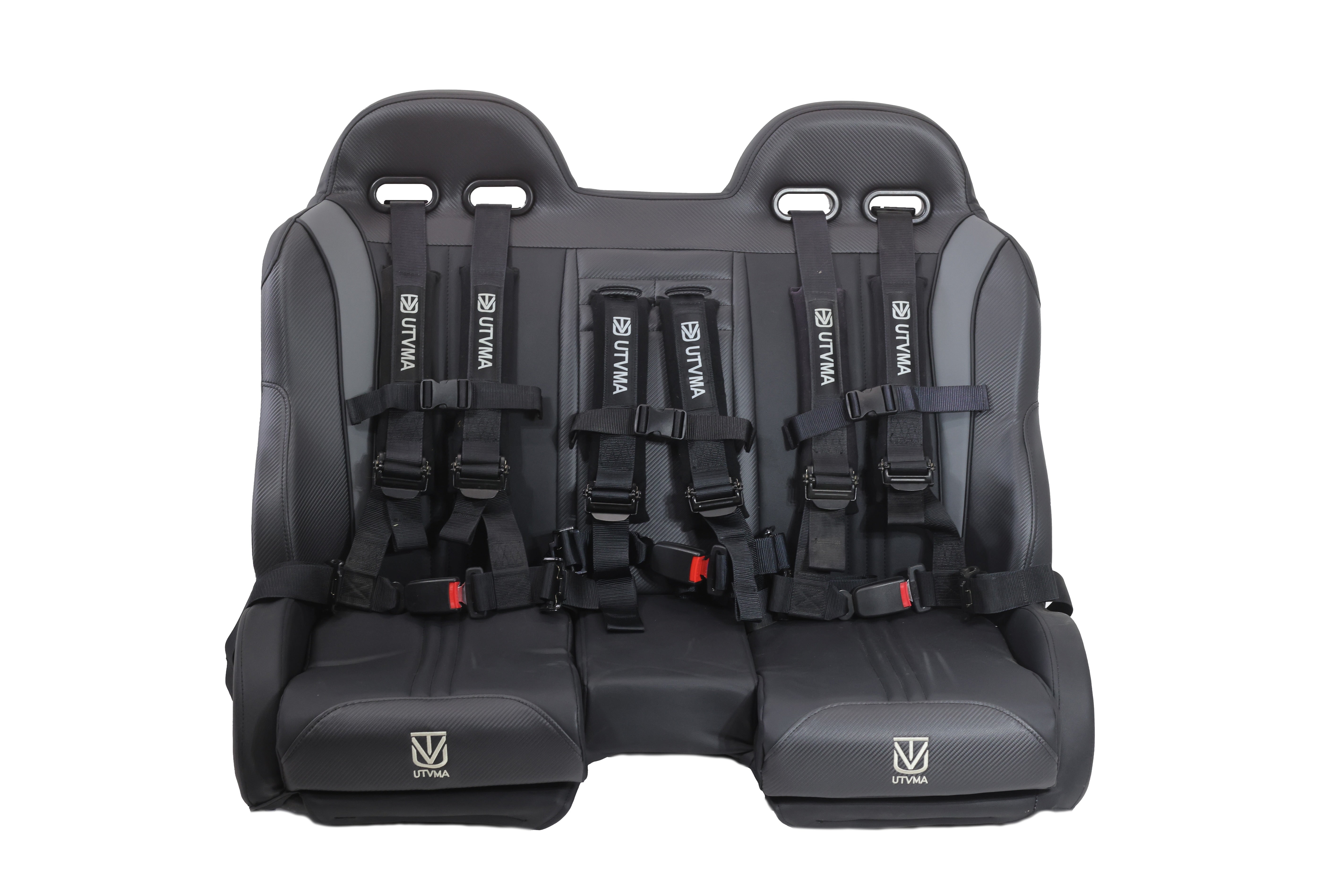 Photo of RZR 900/1000 Trail Front Bench Seat with Harnesses (2015-2025) by UTV Mountain Accessories - Premium Bench Seat for UTVs / Side by Sides