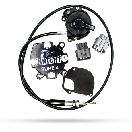 Photo of Honda Sure 4 with Tank Lever by Knight ATV - Premium Audio for UTVs / Side by Sides