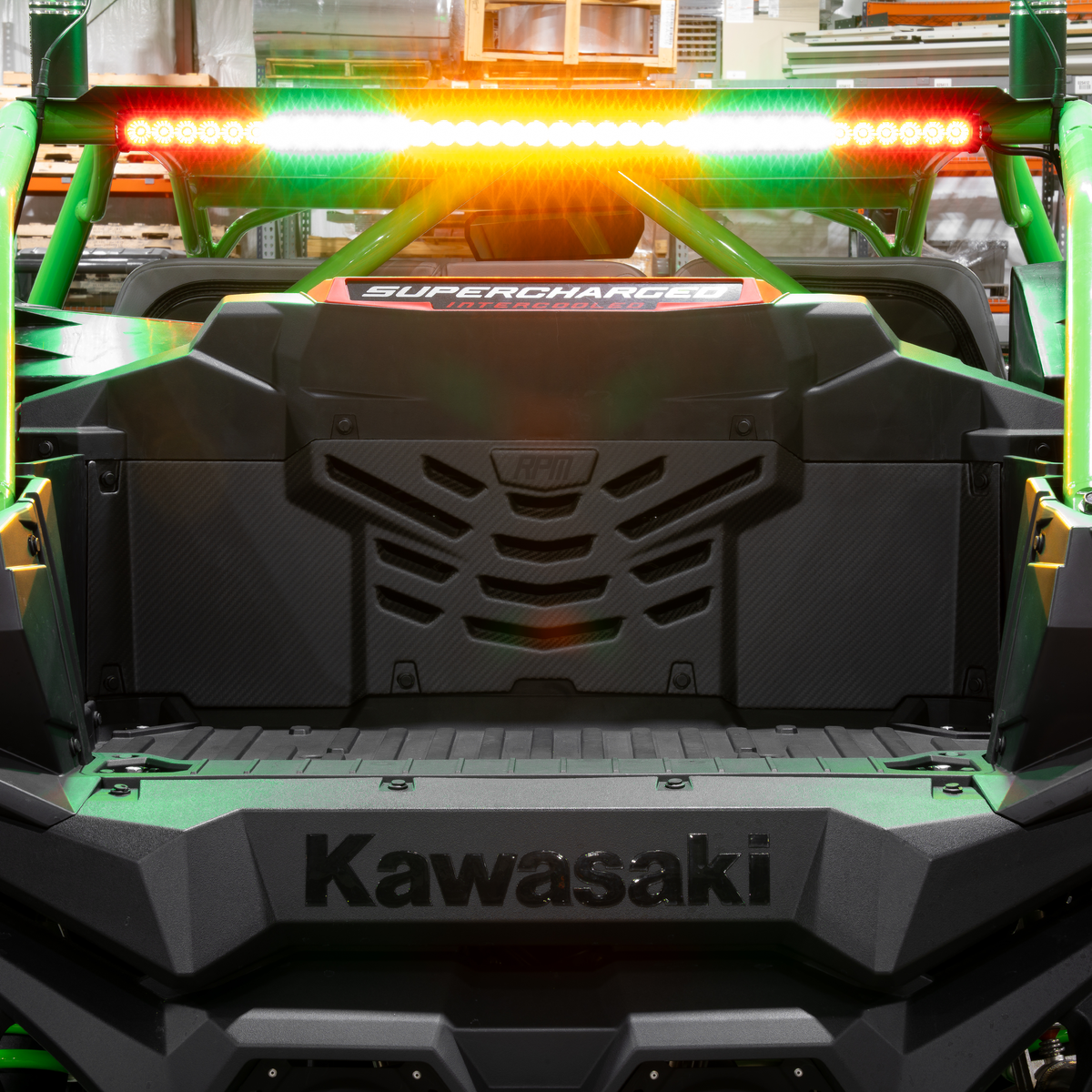 Kawasaki Teryx H2 Carbon Fiber Louvered Cargo Cover – product detail 6