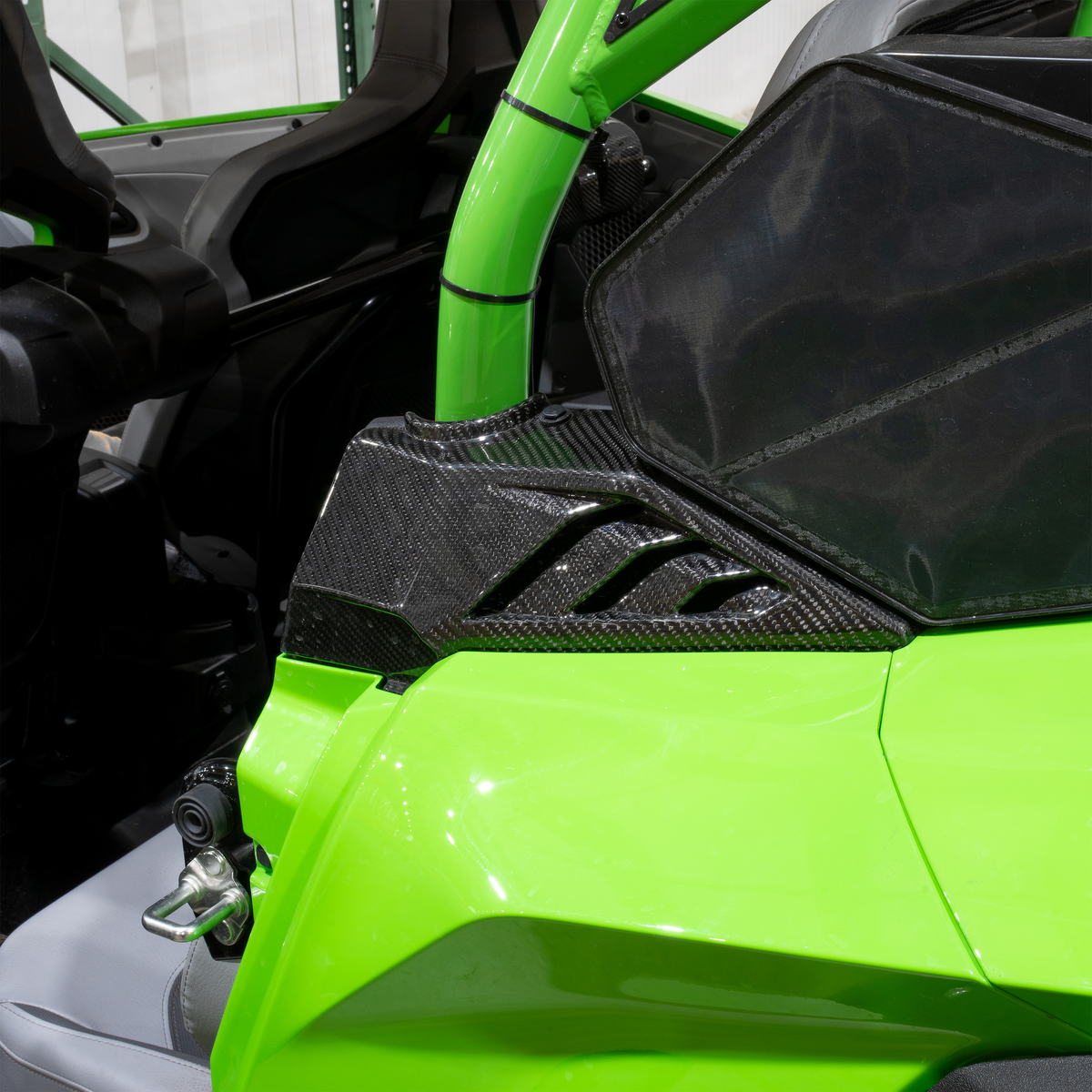 Kawasaki Teryx H2 Carbon Fiber 4 Piece Pillar Covers Kit – product detail 5