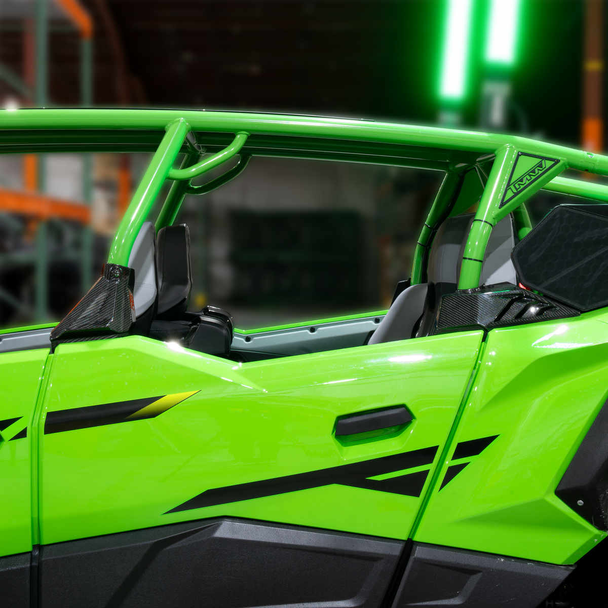 Kawasaki Teryx H2 Carbon Fiber 4 Piece Pillar Covers Kit – product detail 2