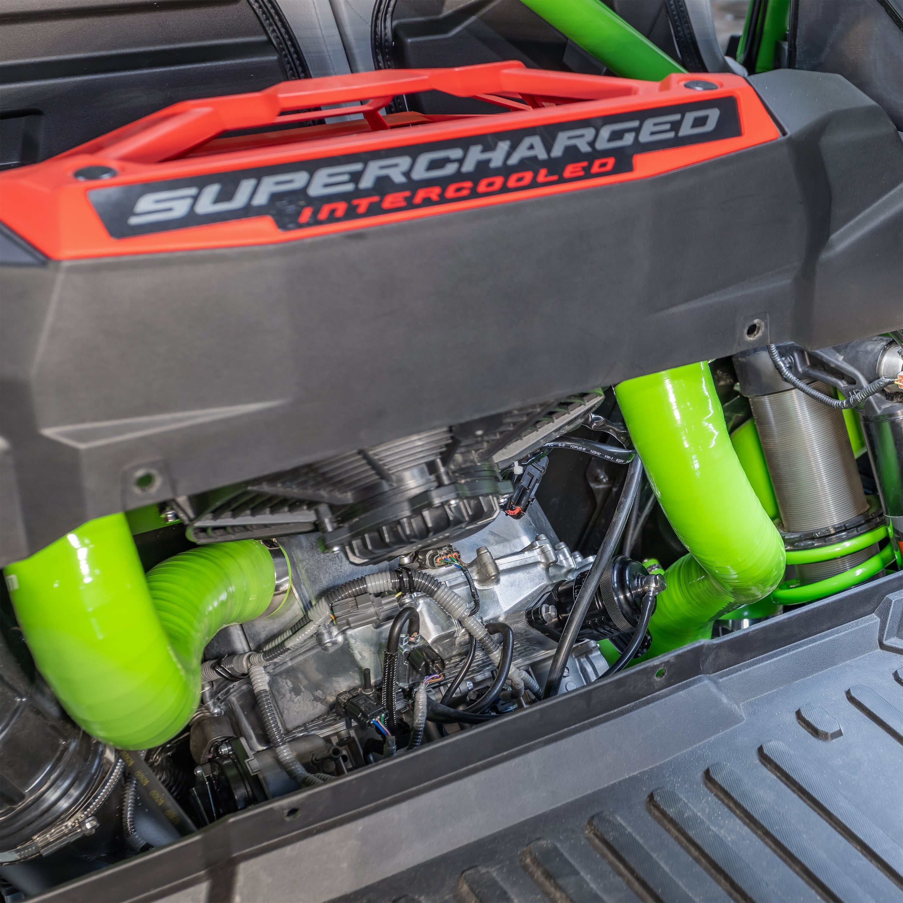 Photo of RPM SXS - RPM Kawasaki H2 Teryx 5-Ply, Wire Reinforced, Port Matched Silicone Charge Tubes by RPM SXS - Premium for UTVs / Side by Sides