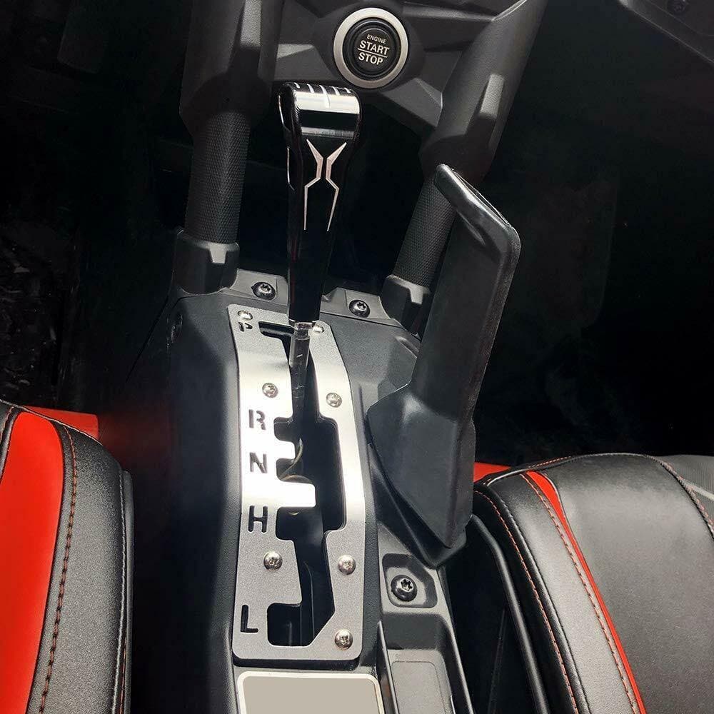 Photo of Stainless Shift Shifter Gate for Can Am Maverick X3 by Kemimoto - Premium for UTVs / Side by Sides