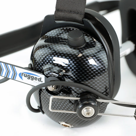 Photo of H41 Behind the Head (BTH) Headset for 2-Way Radios by Rugged Radios - Premium for UTVs / Side by Sides