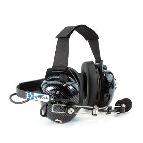 Photo of H41 Behind the Head (BTH) Headset for 2-Way Radios by Rugged Radios - Premium for UTVs / Side by Sides