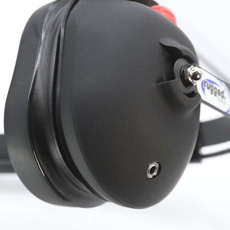 Photo of H43 Rubberized Behind the Head (BTH) 2-Way Radio Headset by Rugged Radios - Premium for UTVs / Side by Sides