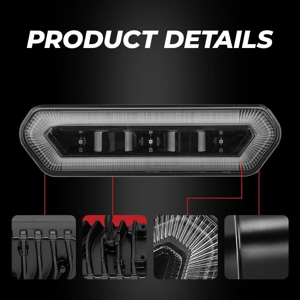 Photo of Universal Roll Bar Tail Light For RZR Ranger, Maverick X3 by Kemimoto - Premium for UTVs / Side by Sides